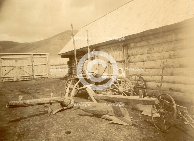 Saban. Wooden and Metal Ploughs, 1909. Creator: Nikolai Georgievich Katanaev.