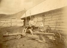 Saban. Wooden and Metal Ploughs, 1909. Creator: Nikolai Georgievich Katanaev
