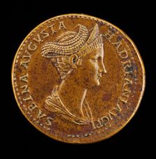 Sabina, died A.D. 136 or 137, Wife of Hadrian [obverse]. Creator: Giovanni da Cavino