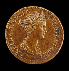 Sabina, died A.D. 136 or 137, Wife of Hadrian [obverse]. Creator: Giovanni da Cavino