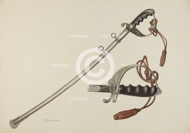 Sabre, 1942. Creator: Carl Buergerniss.