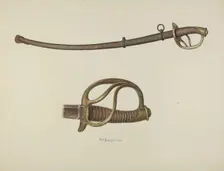 Sabre, 1942. Creator: Carl Buergerniss