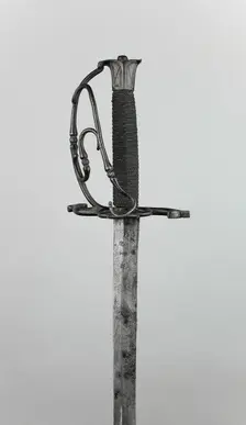Sabre (Kriegsmesser), Germany, c. 1530/50. Creator: Unknown