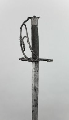 Sabre (Kriegsmesser), Germany, c. 1530/50. Creator: Unknown
