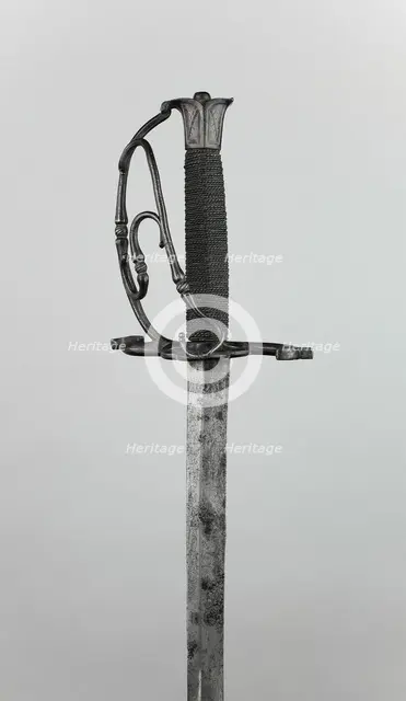Sabre (Kriegsmesser), Germany, c. 1530/50. Creator: Unknown.