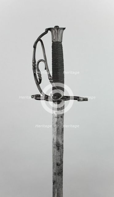 Sabre (Kriegsmesser), Germany, c. 1530/50. Creator: Unknown.