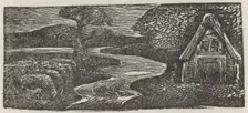 Sabrina's Silvery Flood, 1821. Creator: William Blake