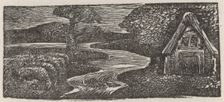 Sabrina's Silvery Flood, 1821. Creator: William Blake