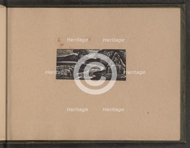 'Sabrina's silvery flood', 1821. Creator: William Blake.