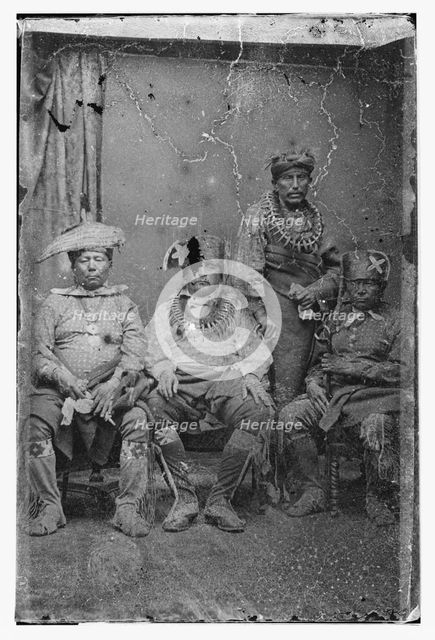 Sac & Fox, between 1855 and 1865. Creator: Unknown.