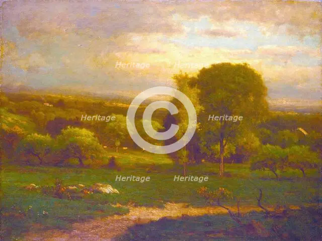 Saco Valley, about 1825-1894. Creator: George Inness.