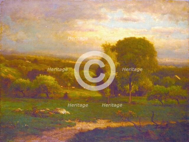 Saco Valley, about 1825-1894. Creator: George Inness.
