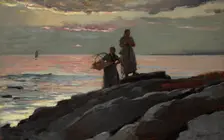 Saco Bay, 1896. Creator: Winslow Homer