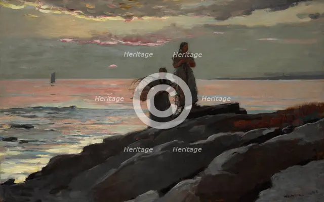 Saco Bay, 1896. Creator: Winslow Homer.