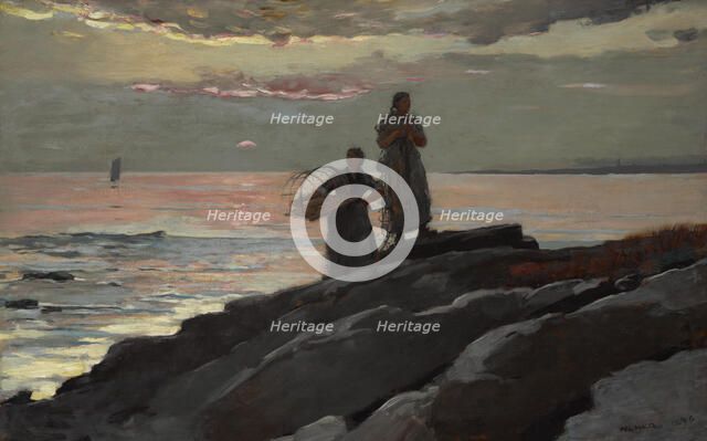 Saco Bay, 1896. Creator: Winslow Homer.