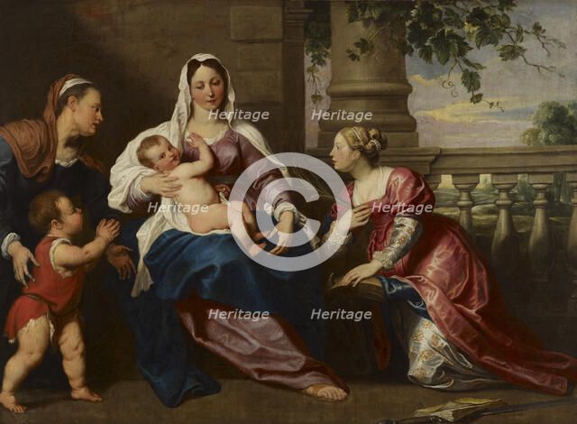 Sacra Conversazione, 1611-1651. Creator: Gerard Seghers.