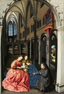 Sacra conversazione, Mid of the 15th century. Creator: Witz, Konrad (ca 1400-ca 1446)