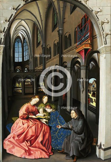 Sacra conversazione, Mid of the 15th century. Creator: Witz, Konrad (ca 1400-ca 1446).