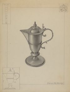 Sacramental Ewer, c. 1936. Creator: Aaron Fastovsky
