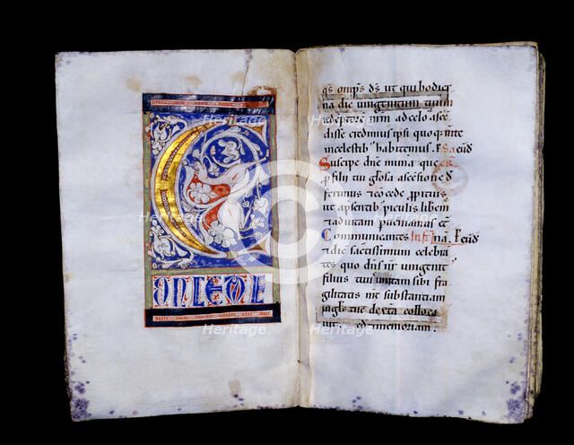 Sacramentary of San Juan de les Abadesas, manuscript on parchment made probably in the scriptoriu…
