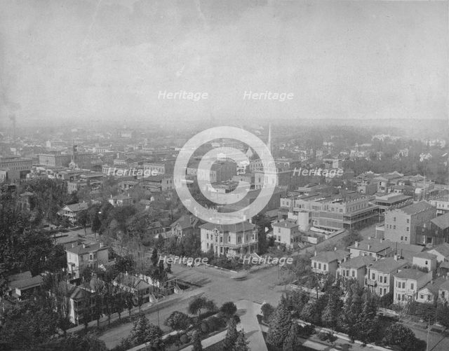 'Sacramento, Cal., from the Dome of the Capitol', c1897. Creator: Unknown.