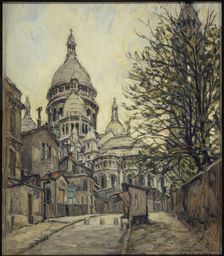 Sacre-Coeur in Montmartre, c1925. Creator: Germain David-Nillet