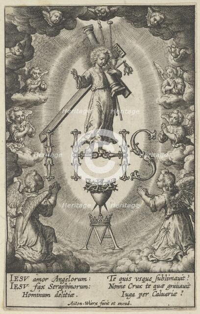 Sacred Monogram. Creator: Antonius Wierix.