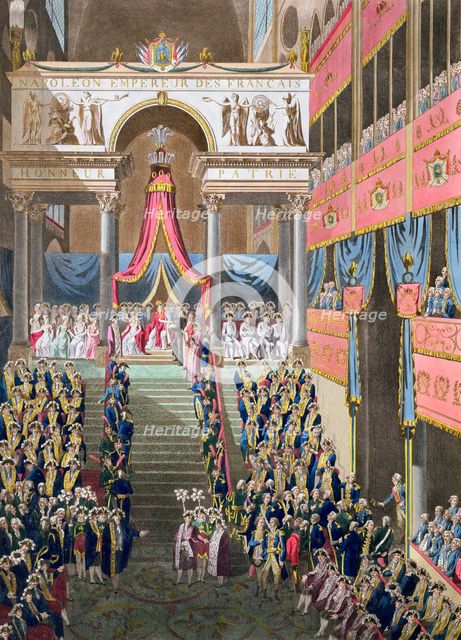 'Sacred Festival and Coronation of their Imperial Majesties', Paris, 1804 (1806).  Creator: Unknown.