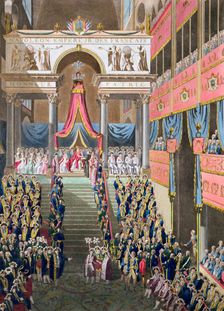 Sacred Festival and Coronation of their Imperial Majesties Paris, 1804 (1806). Creator: Unknown