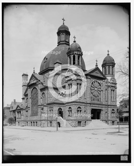 Sacred Heart Church, Dayton, Ohio, between 1900 and 1906. Creator: Unknown.