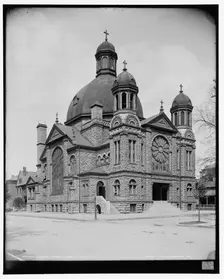 Sacred Heart Church, Dayton, Ohio, between 1900 and 1906. Creator: Unknown