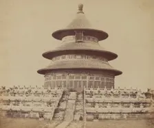 Sacred Temple of Heaven Where the Emperor Sacrifices Once a Year, in the Chinese...October 186. Creator: Felice Beato