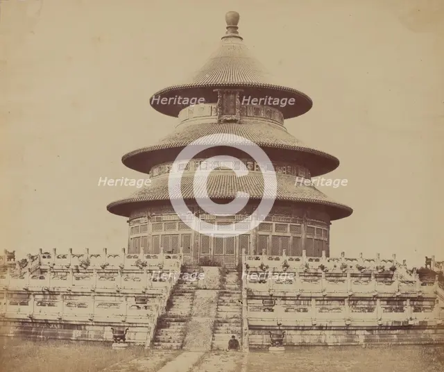 Sacred Temple of Heaven Where the Emperor Sacrifices Once a Year, in the Chinese...October 186. Creator: Felice Beato.