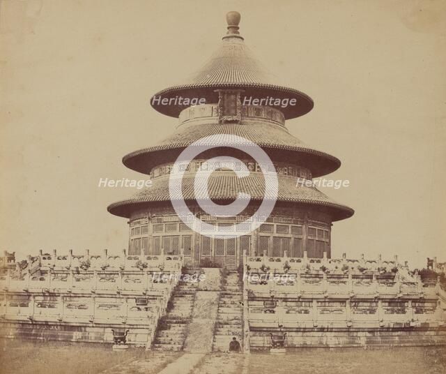 Sacred Temple of Heaven Where the Emperor Sacrifices Once a Year, in the Chinese...October 186. Creator: Felice Beato.