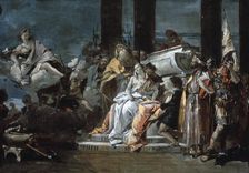 Sacrifice of Iphigenia 1735. Artist: Giovanni Battista Tiepolo