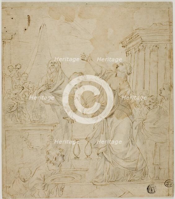 Sacrifice of Jephthah's Daughter, n.d. Creator: Unknown.