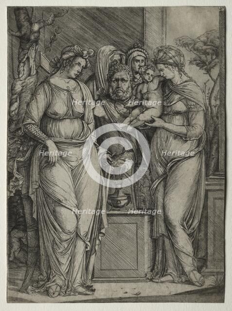 Sacrifice of Priapus. Creator: Jacopo de' Barbari (Italian, 1440/50-before 1515).