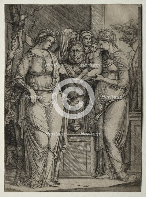 Sacrifice of Priapus. Creator: Jacopo de' Barbari (Italian, 1440/50-before 1515).