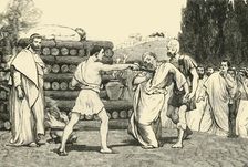 Sacrifice of Scaevola 1890. Creator: Unknown