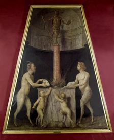 Sacrifice of the God Pan work by Bernardino Luini