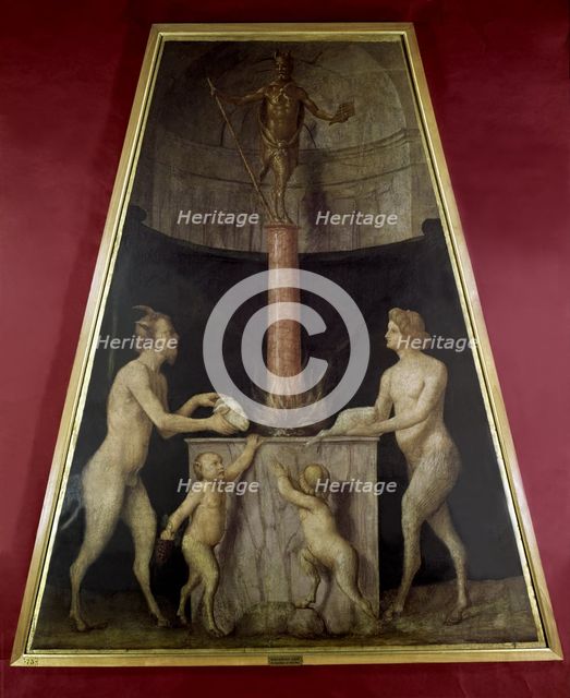  'Sacrifice of the God Pan', work by Bernardino Luini.