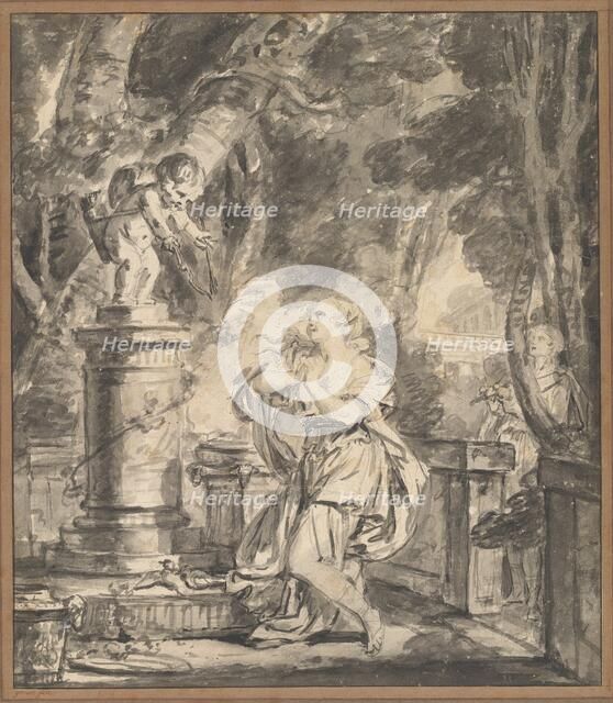 Sacrifice to Love, c. 1766. Creator: Jean-Baptiste Greuze.