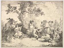 Sacrifice to Pan, 1762-63. Creator: Jean Jacques Lagrenee