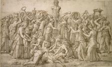 Sacrifice to Priapus, 1540. Artist: Lambert Lombard