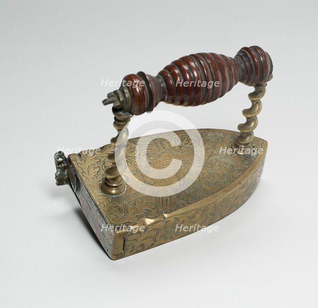 Sad Iron, Netherlands, 1744. Creator: Unknown.