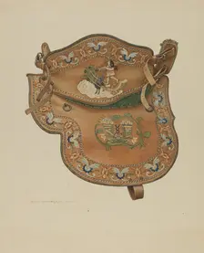 Saddle, 1935/1942. Creator: Rose Campbell-Gerke