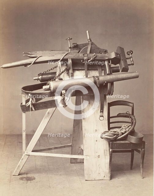 Saddle Mounted Cannon, 1860s. Creator: Unknown.