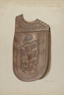 Saddle Bag, c. 1939. Creator: Bertha Semple