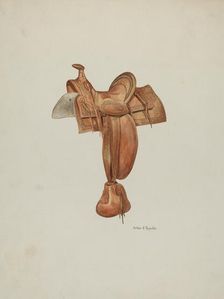 Saddle, c. 1940. Creator: Arthur P. Reynolds