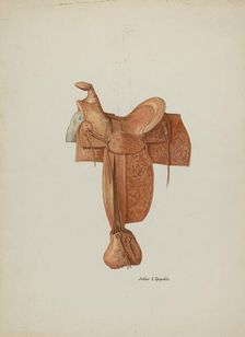 Saddle, c. 1940. Creator: Arthur P. Reynolds